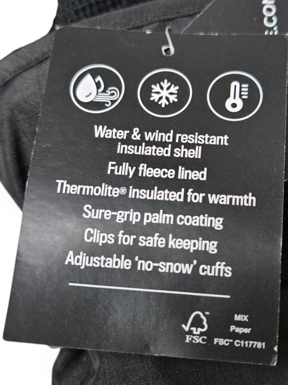 NWT The Children's Place Winter Gloves Youth Thermolite Comfy Fleece Lined L XL
